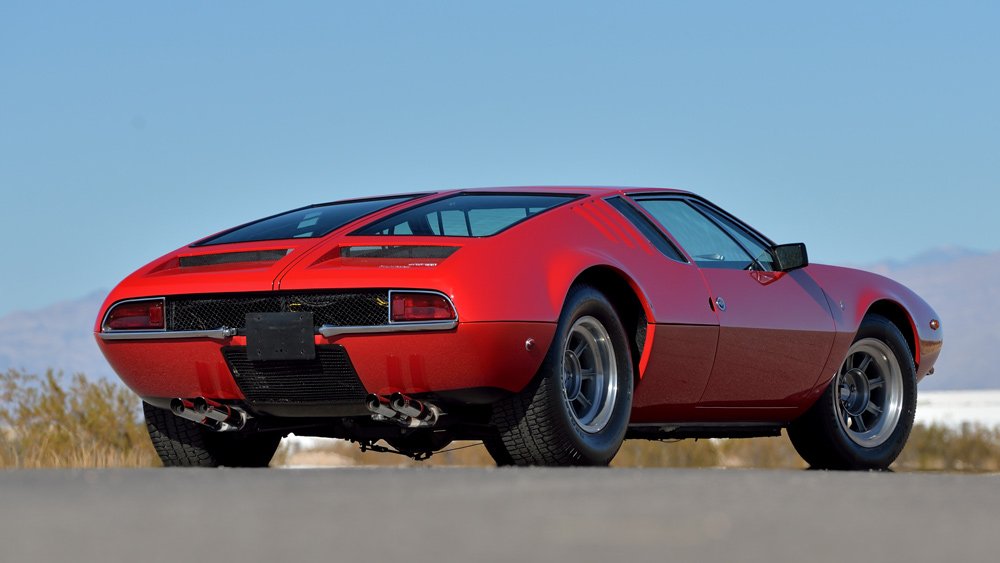 A 1970 De Tomaso Mangusta.