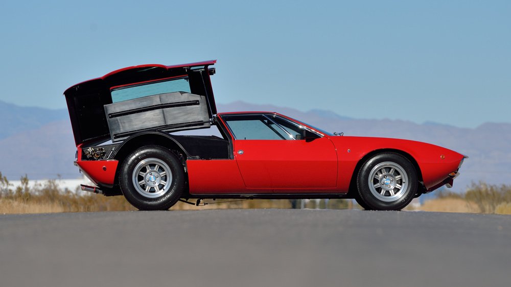 A 1970 De Tomaso Mangusta.