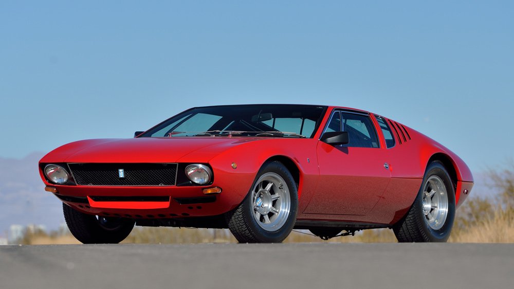 A 1970 De Tomaso Mangusta.
