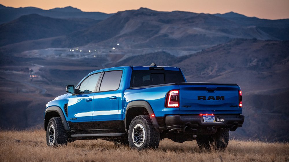 The 2021 Ram 1500 TRX.