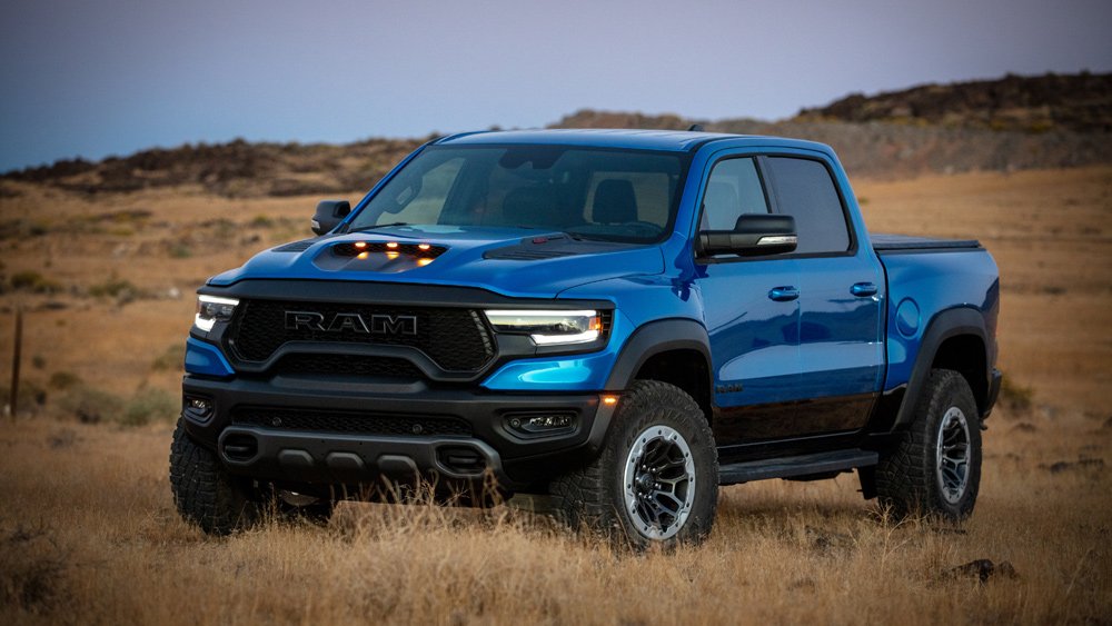 The 2021 Ram 1500 TRX.