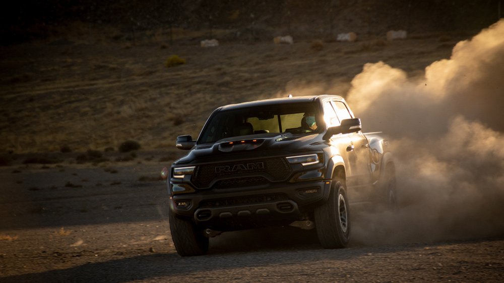 The 2021 Ram 1500 TRX.