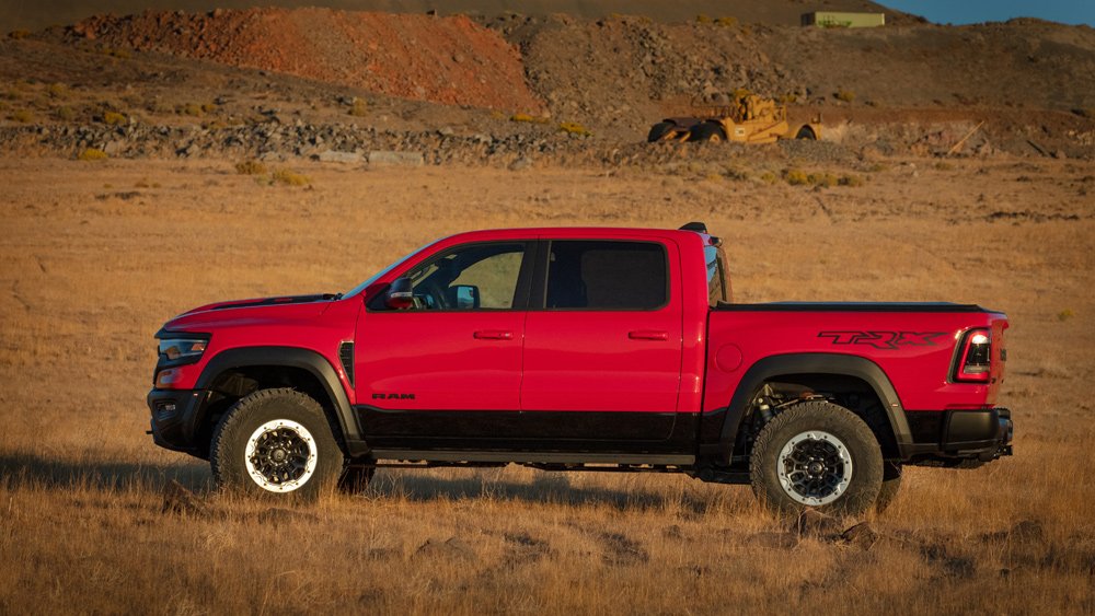 The 2021 Ram 1500 TRX.