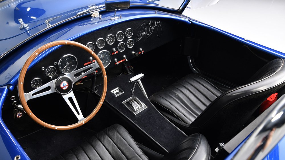 The 1966 Shelby Cobra 427 Super Snake once owned by Carroll Shelby himself.