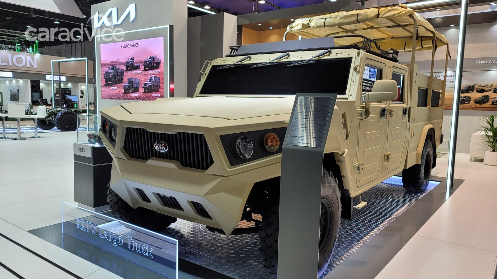 Kia's Hummer rival: Light Tactical Cargo Truck military concept unveiled - 2 of 2