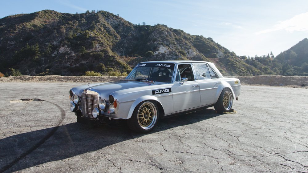 The Silber Sau, a tribute to the Mercedes 