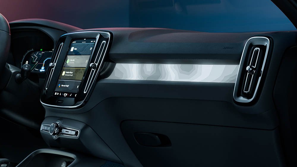 Inside the Volvo C40 Recharge