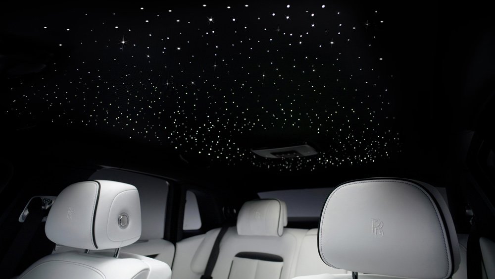 Inside the 2021 Rolls-Royce Ghost.