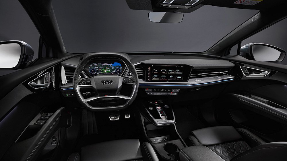 Inside the 2022 Audi Q4 e-tron