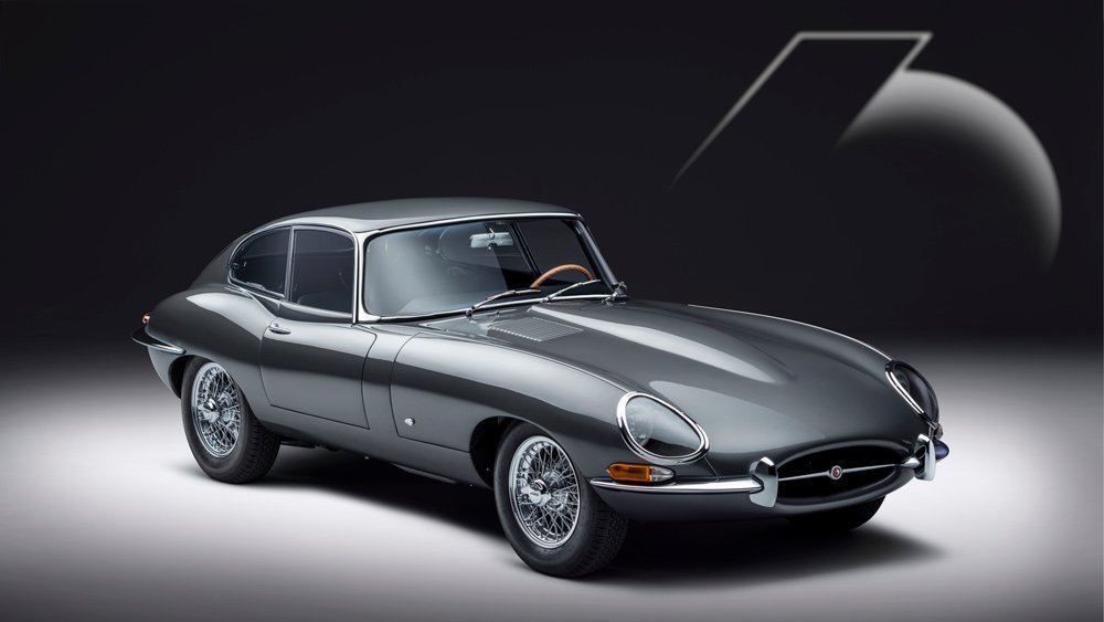 The Jaguar E-type 60 Collection's coupe.