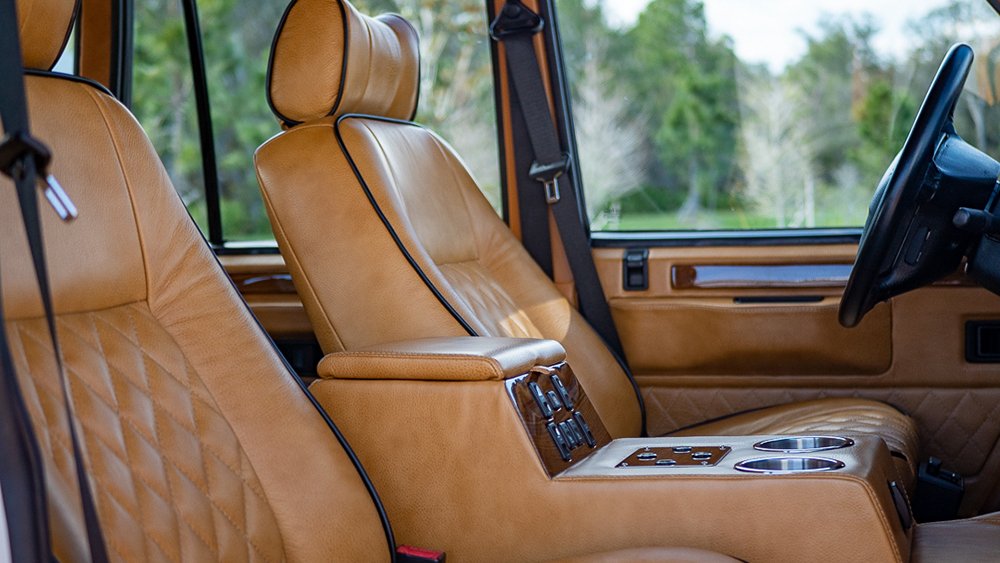 Electric Tesla Range Rover