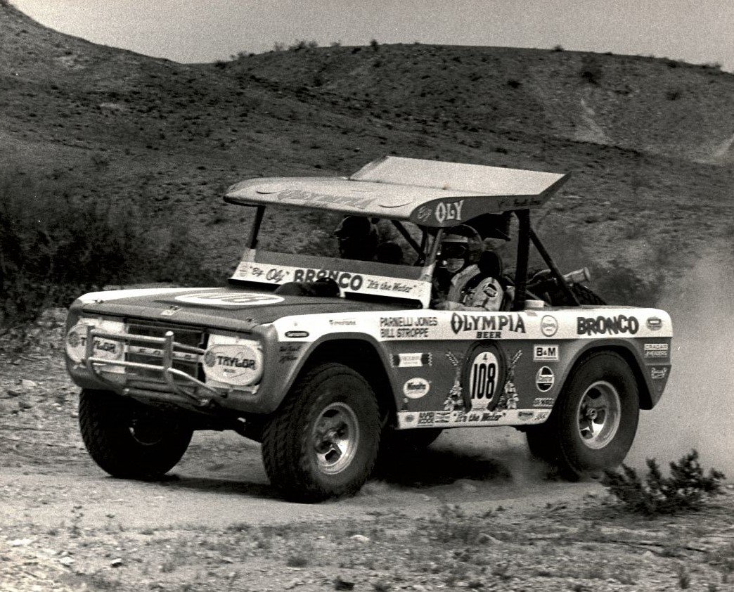 Parnelli Jones’ Baja-raced 'Big Oly' Ford Bronco joins Mecum's Indy auction