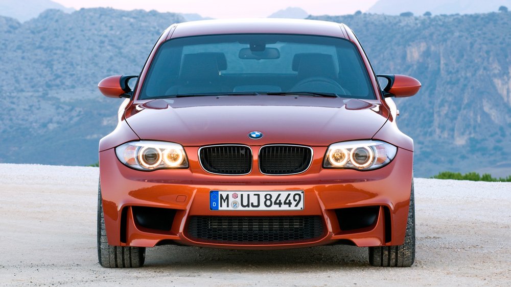 A 2011 BMW 1 Series M Coupe.