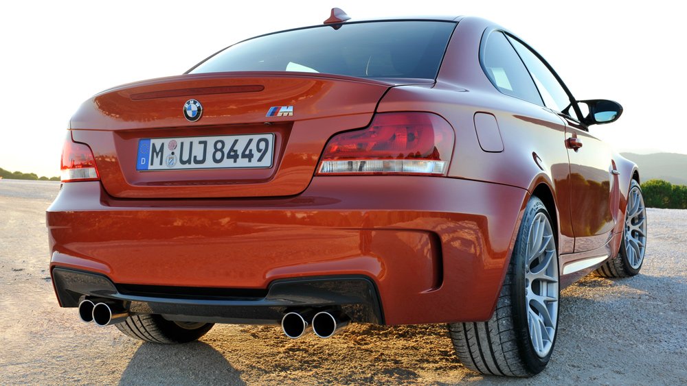 A 2011 BMW 1 Series M Coupe.