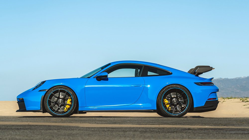 A 2022 Porsche 911 GT3.