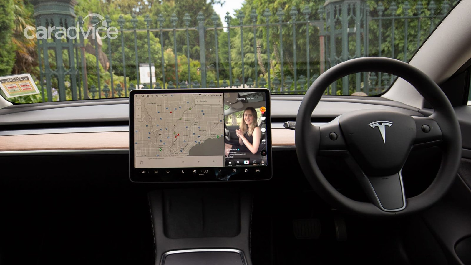 Tesla partners with TikTok to launch in-car video recording - 1 of 2
