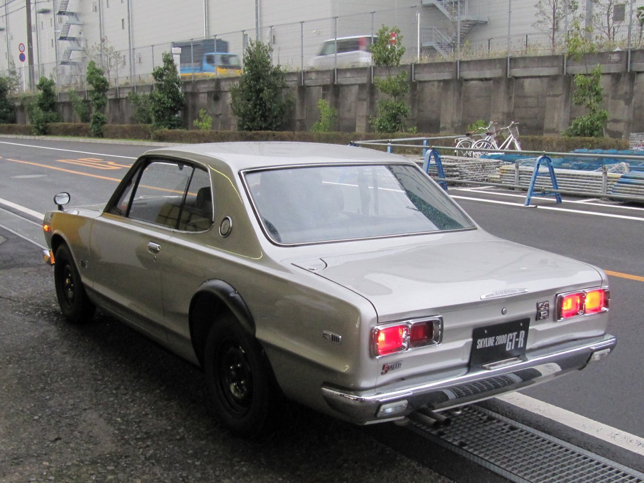 1972 Nissan Skyline 2000 GT-R coupe, Nissan Heritage garage, Zama, Japan
