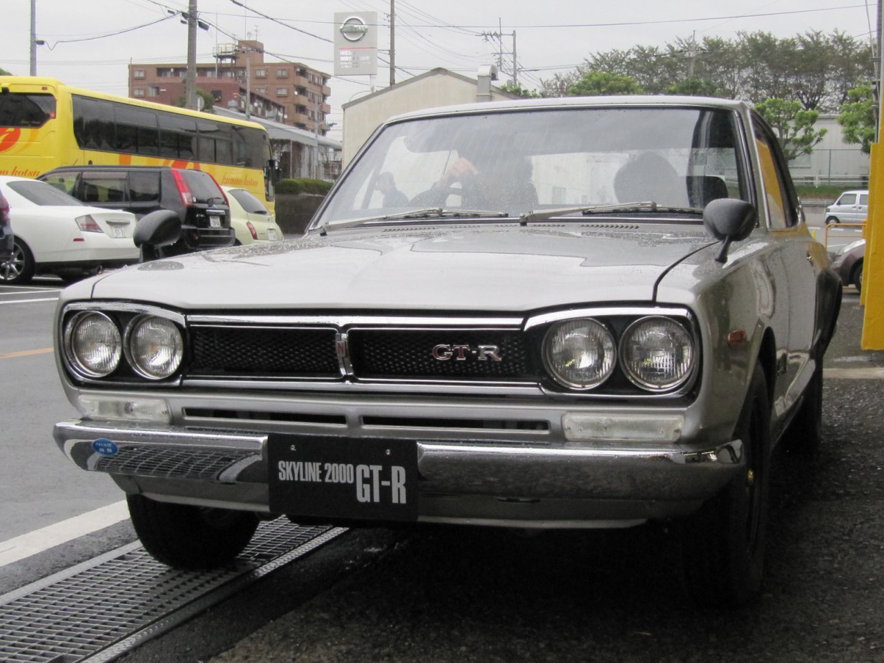 1972 Nissan Skyline 2000 GT-R coupe, Nissan Heritage garage, Zama, Japan