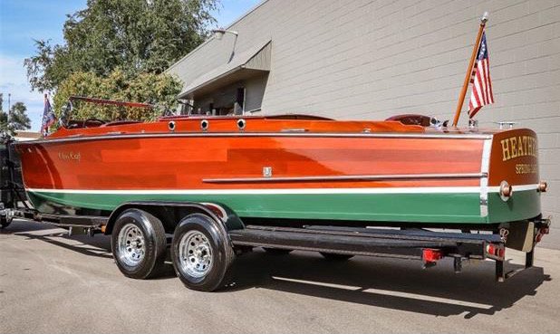 Great grandson recreates a 1930 Chris-Craft Model 103