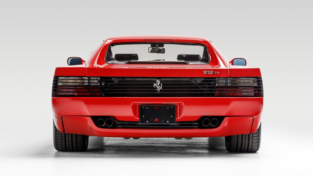 A 1993 Ferrari 512 TR.