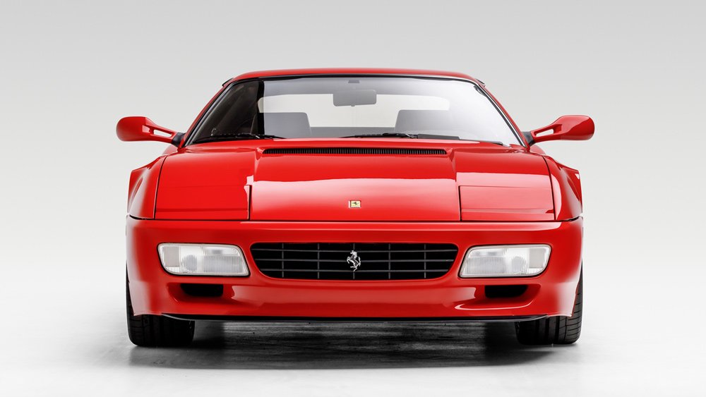 A 1993 Ferrari 512 TR.