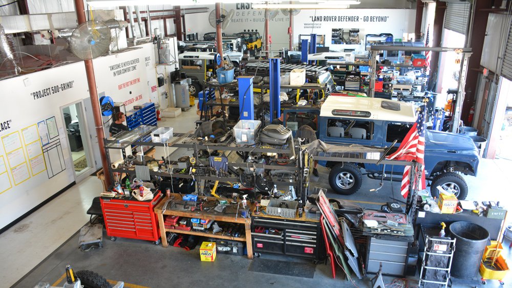 A part of E.C.D. Automotive Design's inner sanctum.