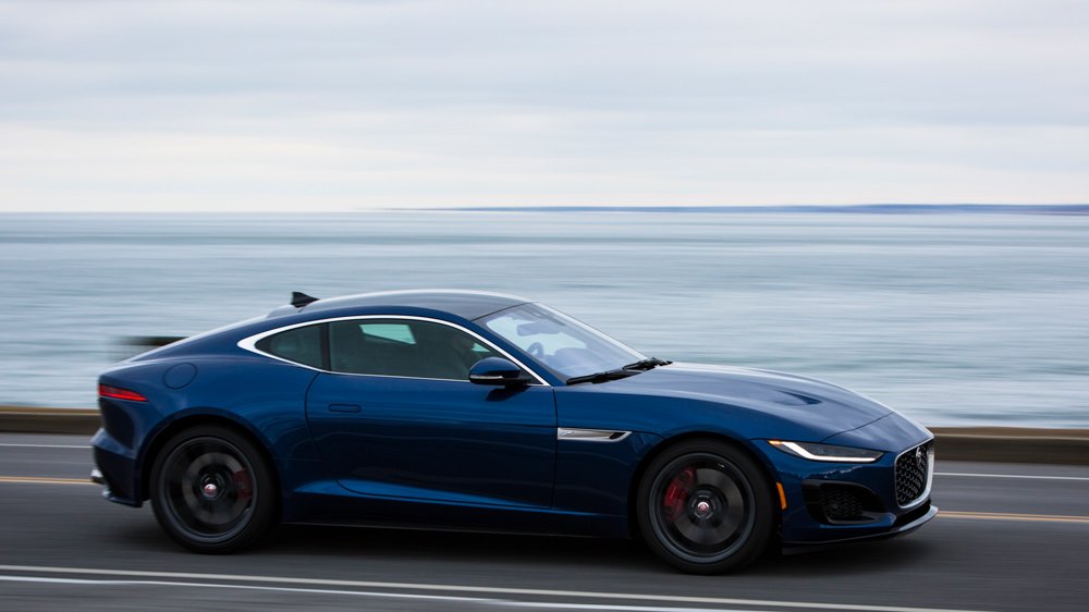 The 2021 Jaguar F-Type R Coupe.