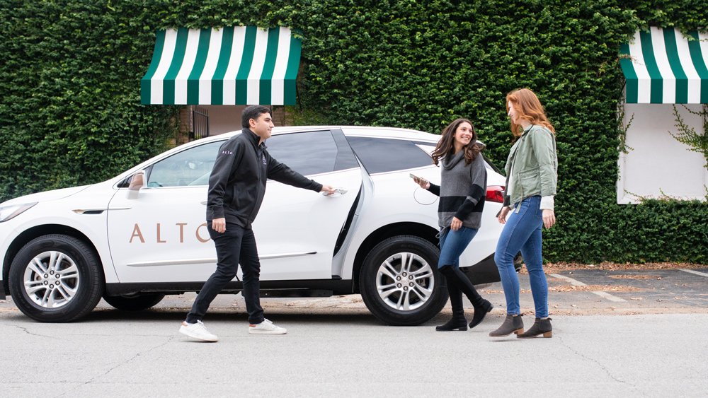 Alto, an upscale ride-sourcing service currently in Dallas, Houston and Los Angeles.
