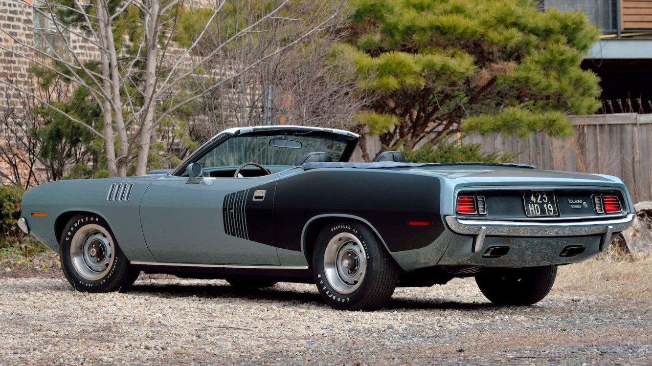 1971 Hemi Cuda Convertible heads to auction