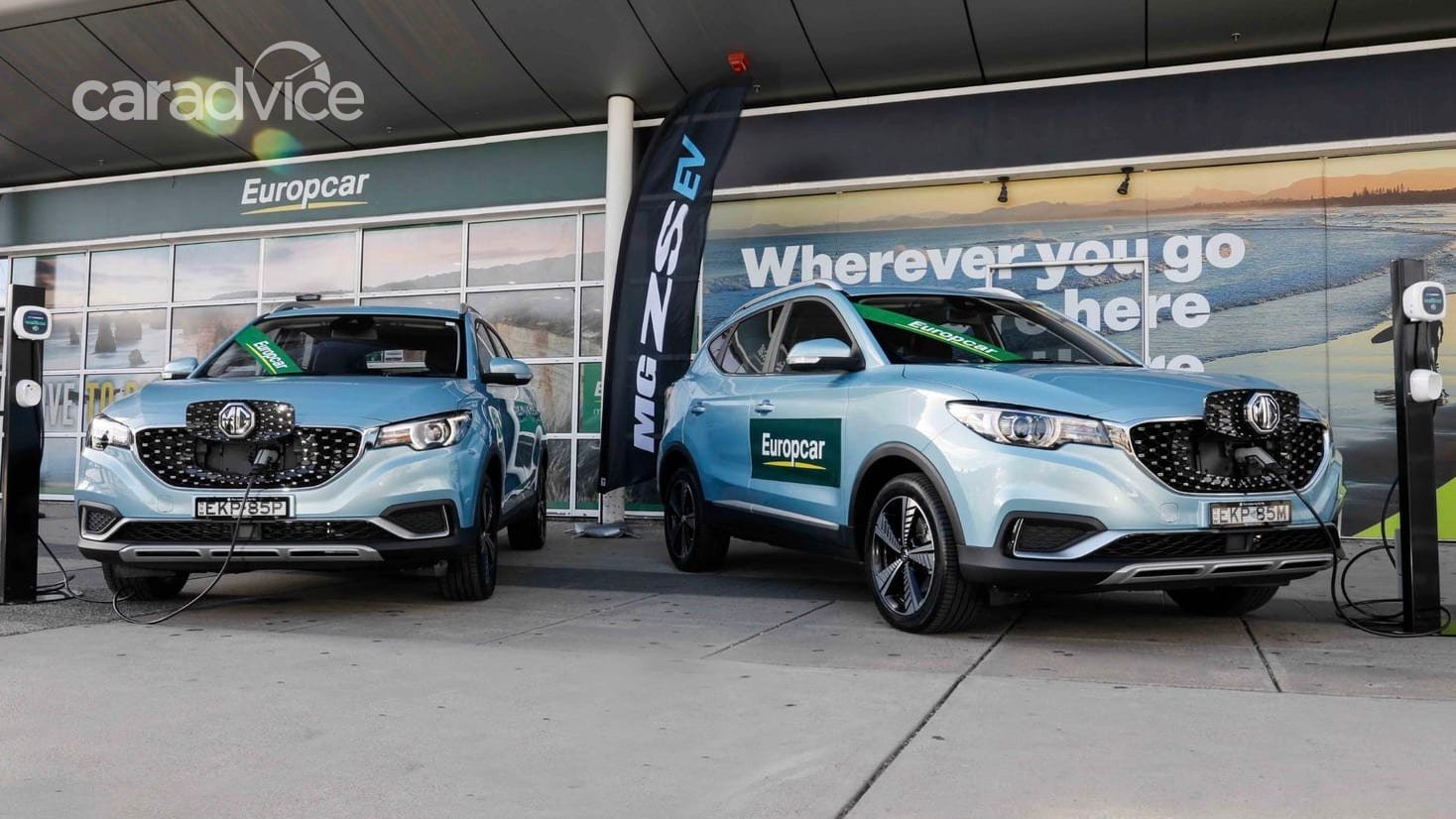 Europcar adds fully-electric MG ZS EV to rental fleet - 1 of 2