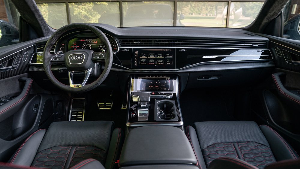 The Audi RS Q8 sport utility vehicle.