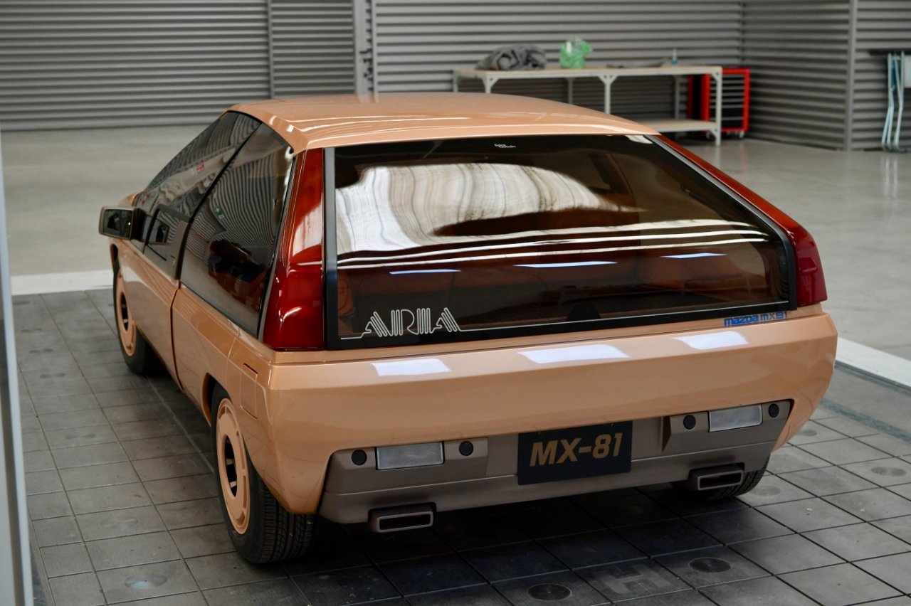 Mazda looked to the future in 1981 with the MX-81 concept