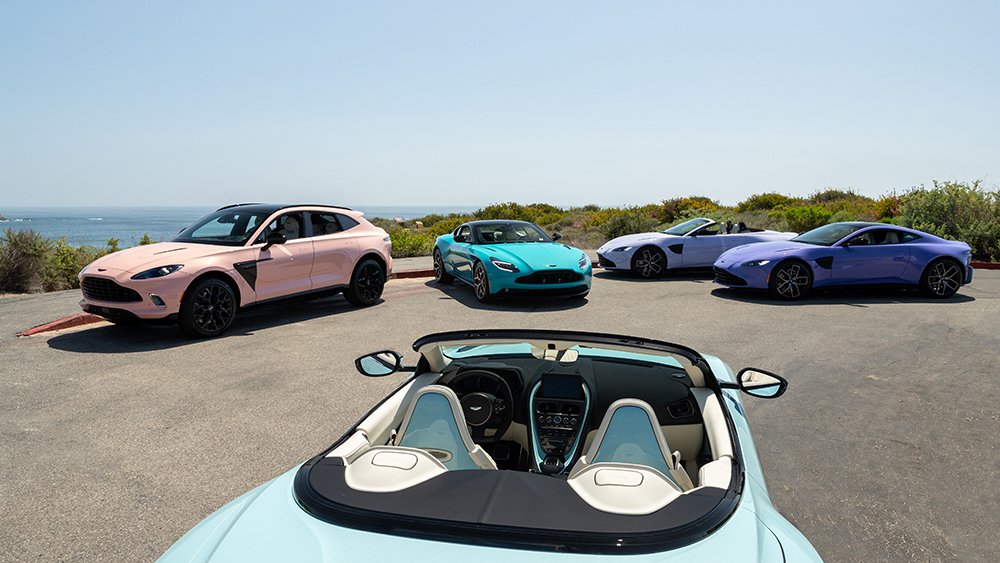 Aston Martin Newport Beach Pastel Collection