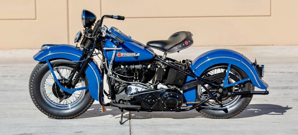 Full set of Harley-Davidson Knuckleheads on Mecum Vegas docket