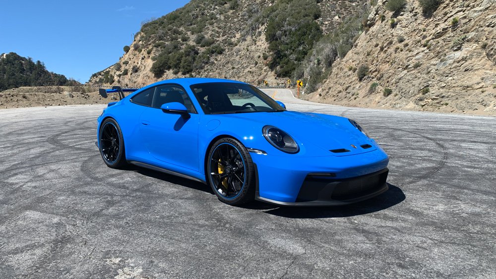 A 2022 Porsche 911 GT3.