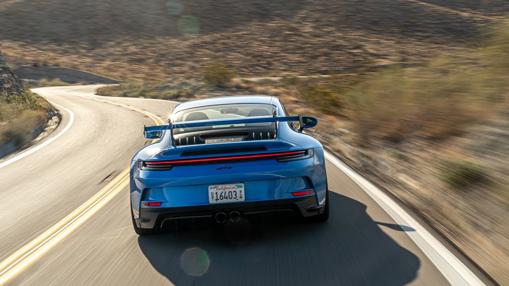 A 2022 Porsche 911 GT3.