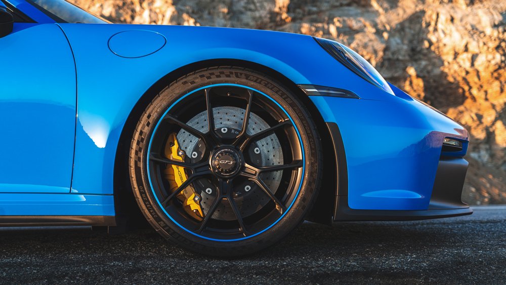 A 2022 Porsche 911 GT3.