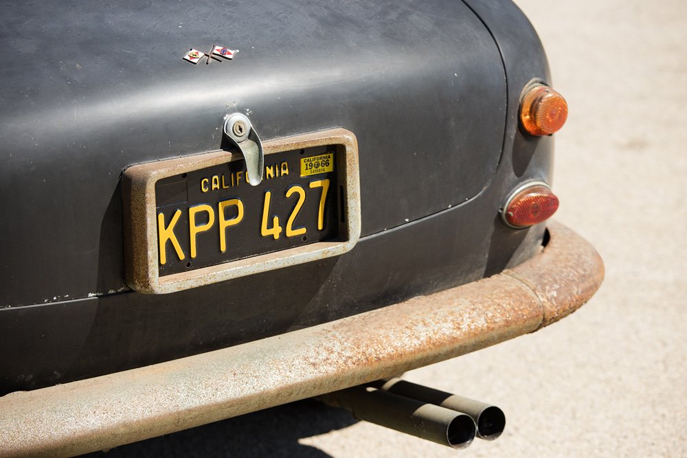 An unrestored example of the 1955 Ferrari 250 Europa GT.