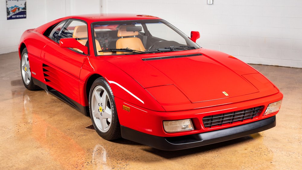A 1992 Ferrari 348 tb offered through Collectors Xchange.