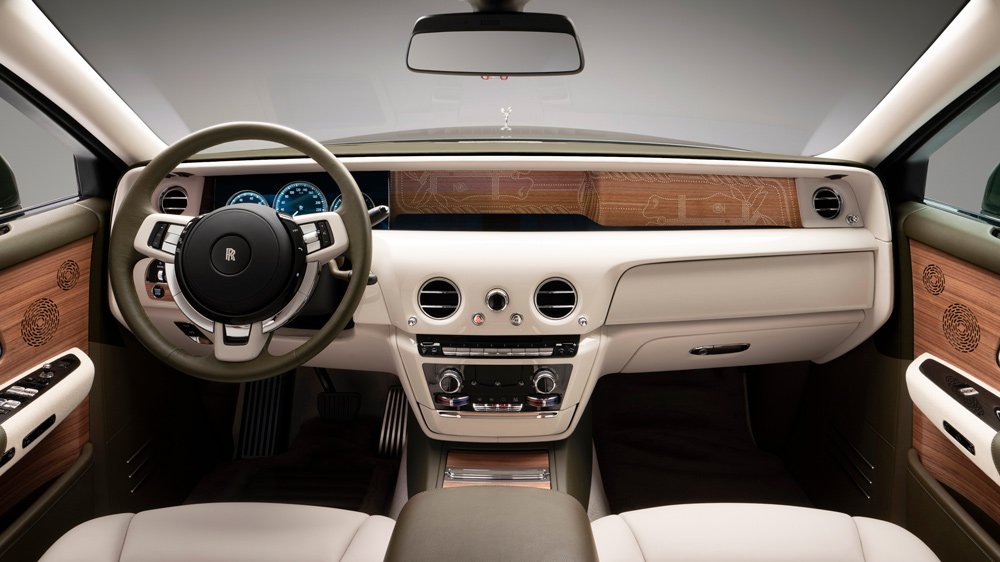 Inside the one-off Rolls-Royce Phantom Oribe.