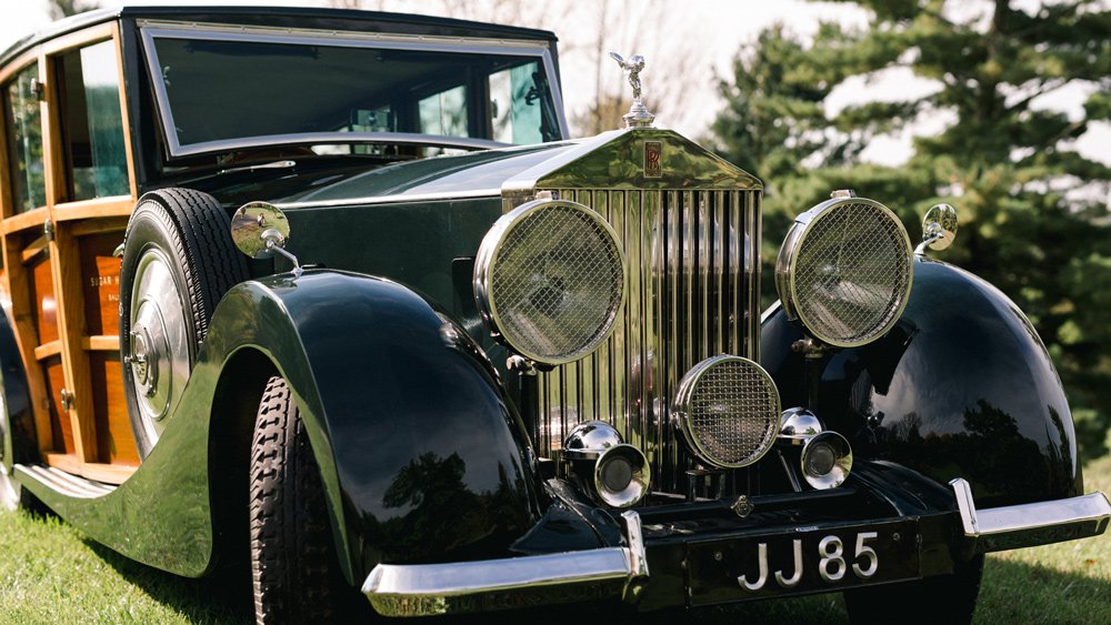 A 1933 Rolls-Royce 20/25 Shooting Brake.