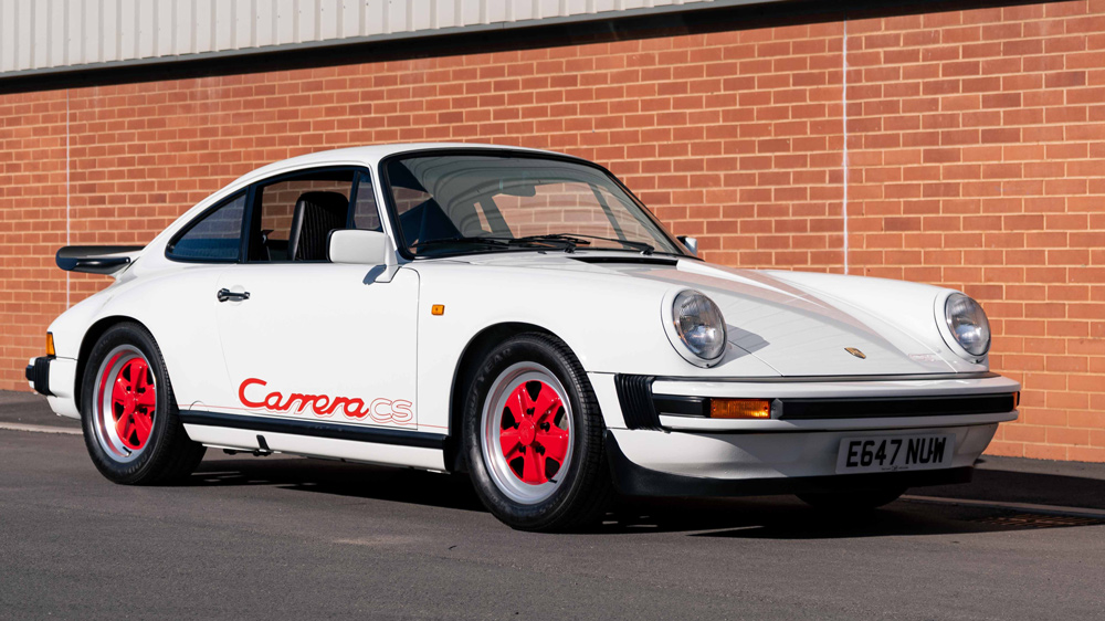 A 1988 911 Carrera 3.2 Club Sport available through CollectingCars.com.
