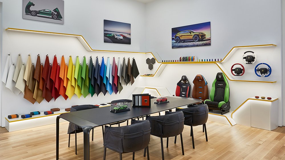 Lamborghini Lounge NYC