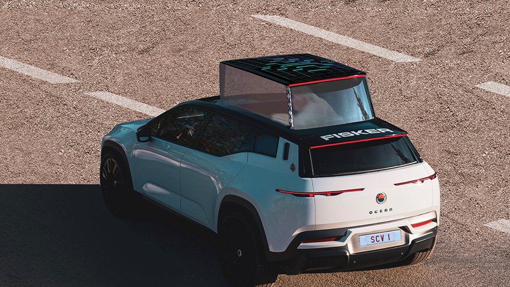 Fisker Ocean Popemobile