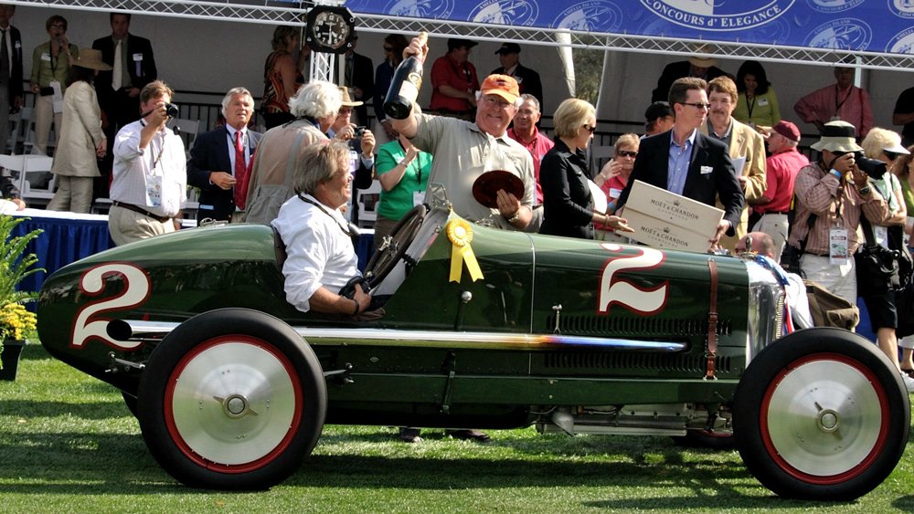 The 1922 Miller 122 Junior 8 Special that won Best of Show at the Amelia Island Concours d'Elegance in 2009.