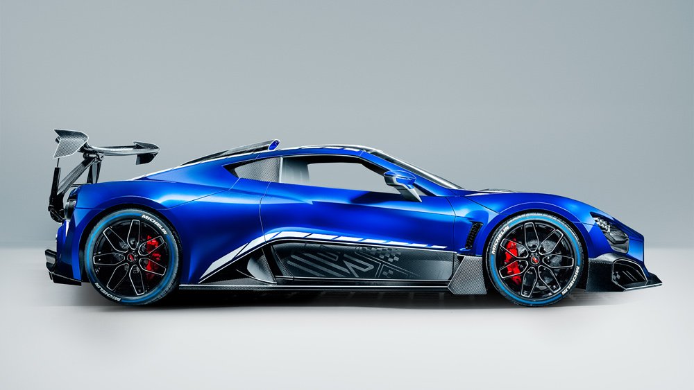 Zenvo Automotive's TSR-S hypercar.