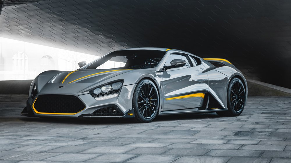 The Zenvo TS1 GT.
