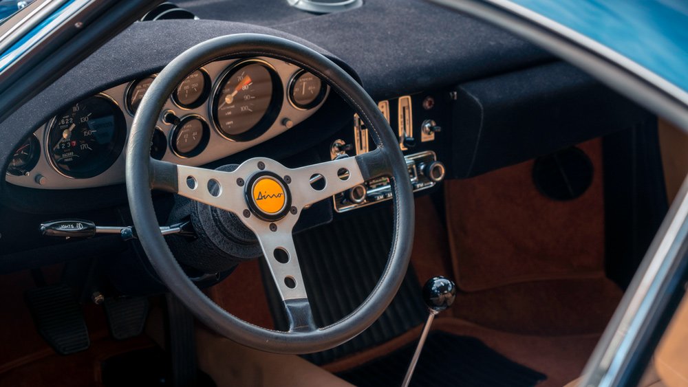 A 1972 Dino 246 GT.