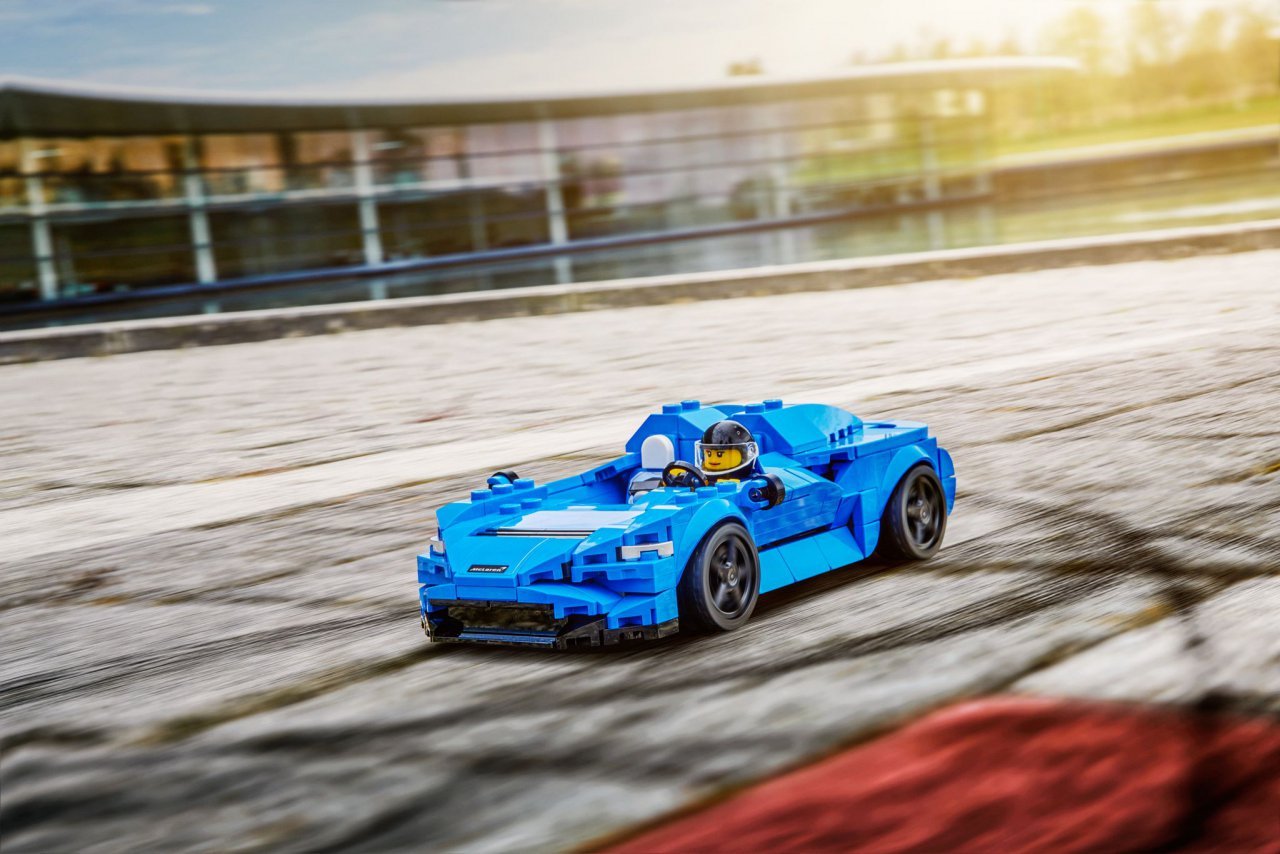 Lego adds McLaren Elva to its Speed Champions garage