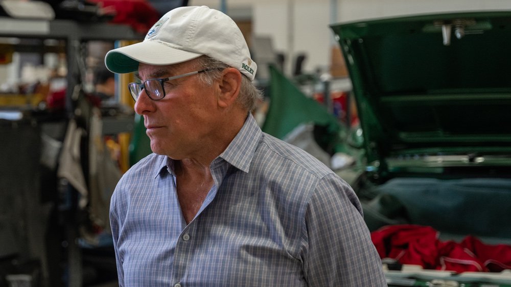 Racer and automotive restorer Bruce Canepa.